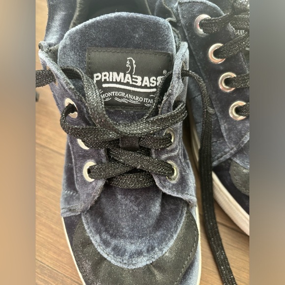 Primabase Italian brand velvet sneakers - Picture 4 of 7